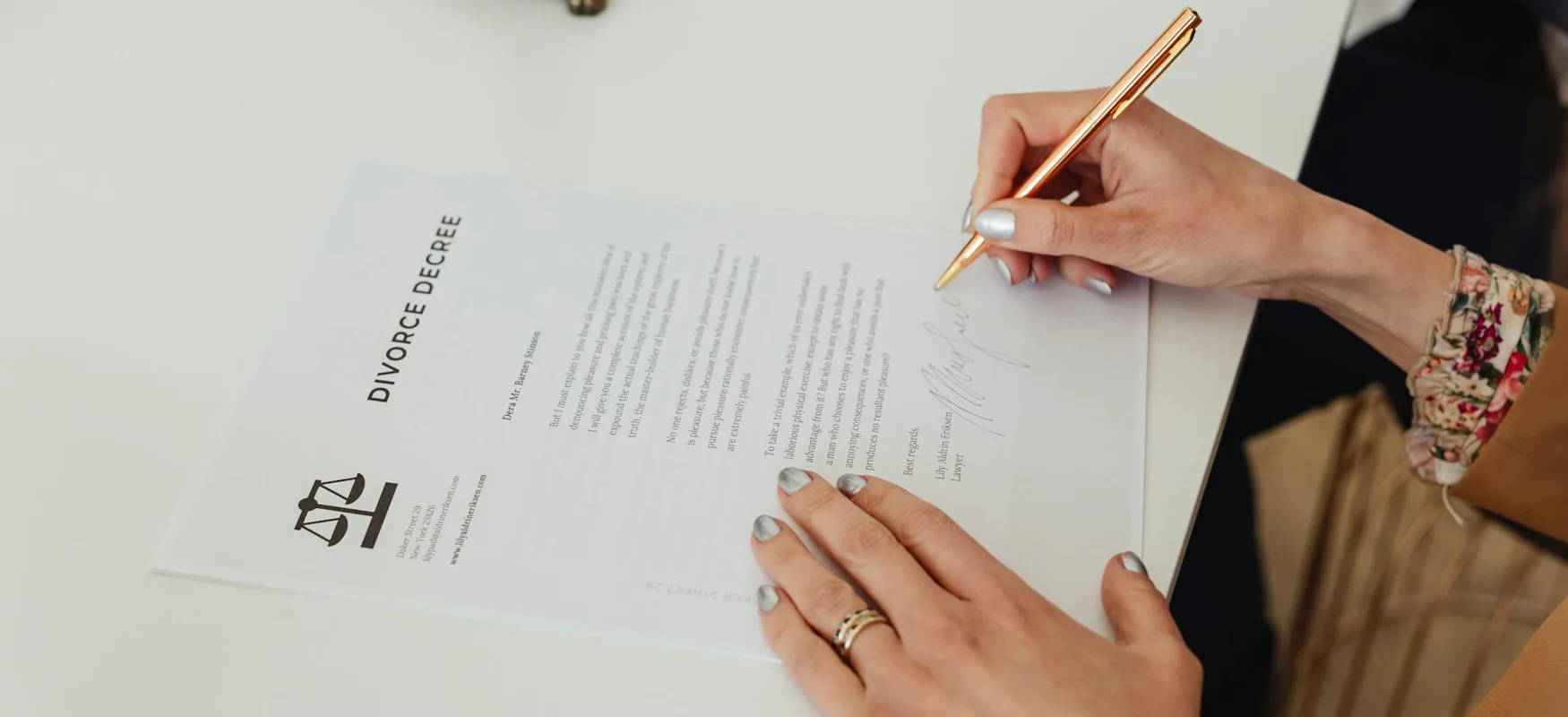 Divorce Paper Work